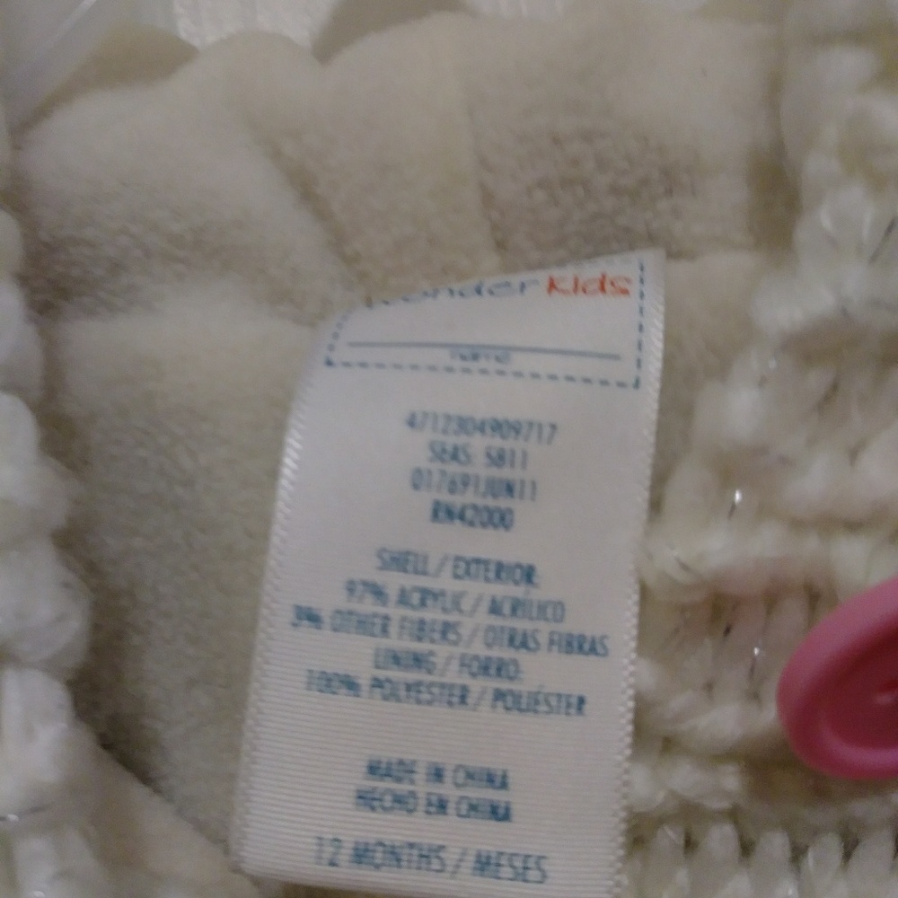 Wonder kids Sweater Jacket sz 18 months - Picture 2 of 4